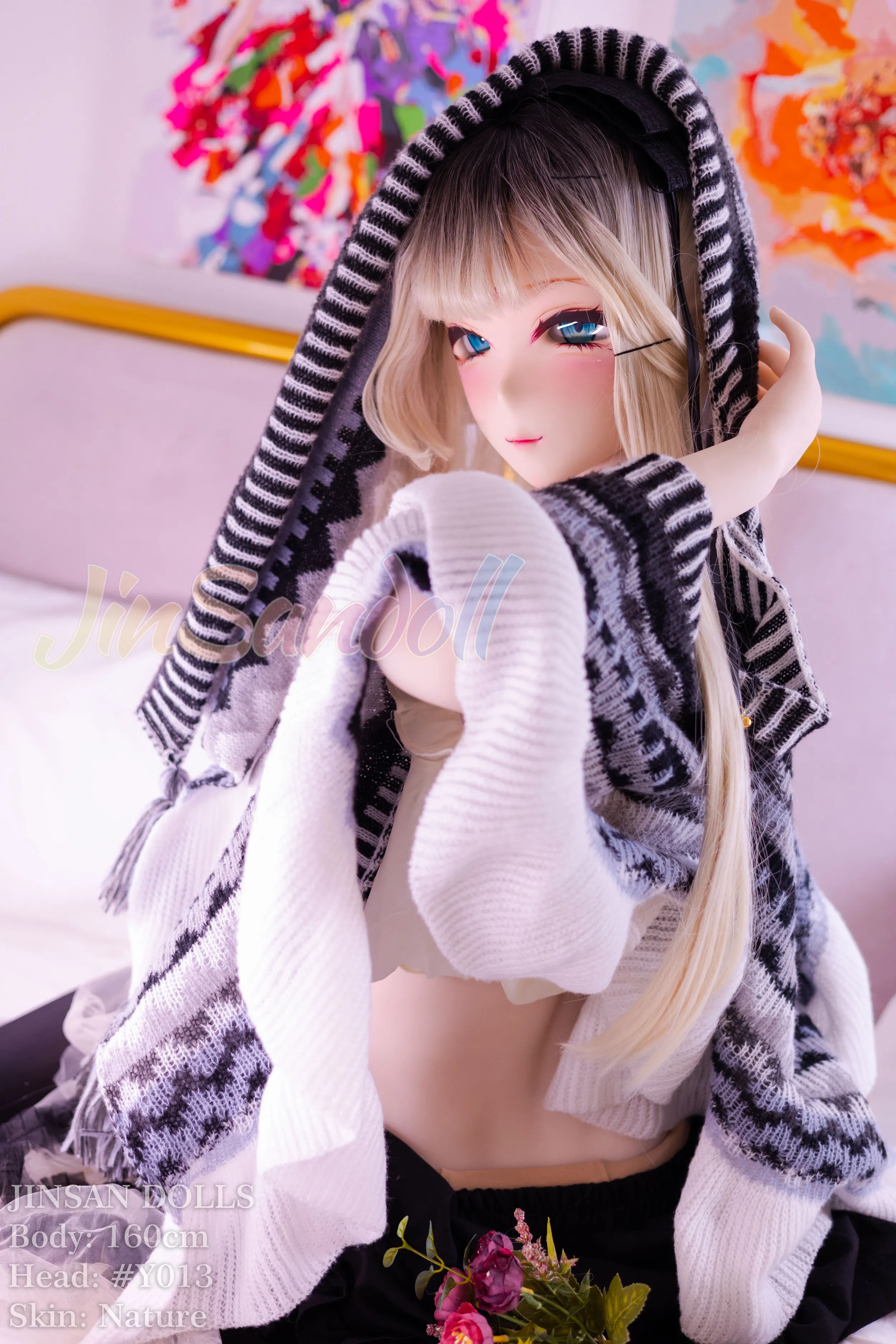 160см (5ft3) H-чашка Аниме реалистичная кукла любви ПВХ голова + S-TPE тело Секс-кукла Голова #Y013
